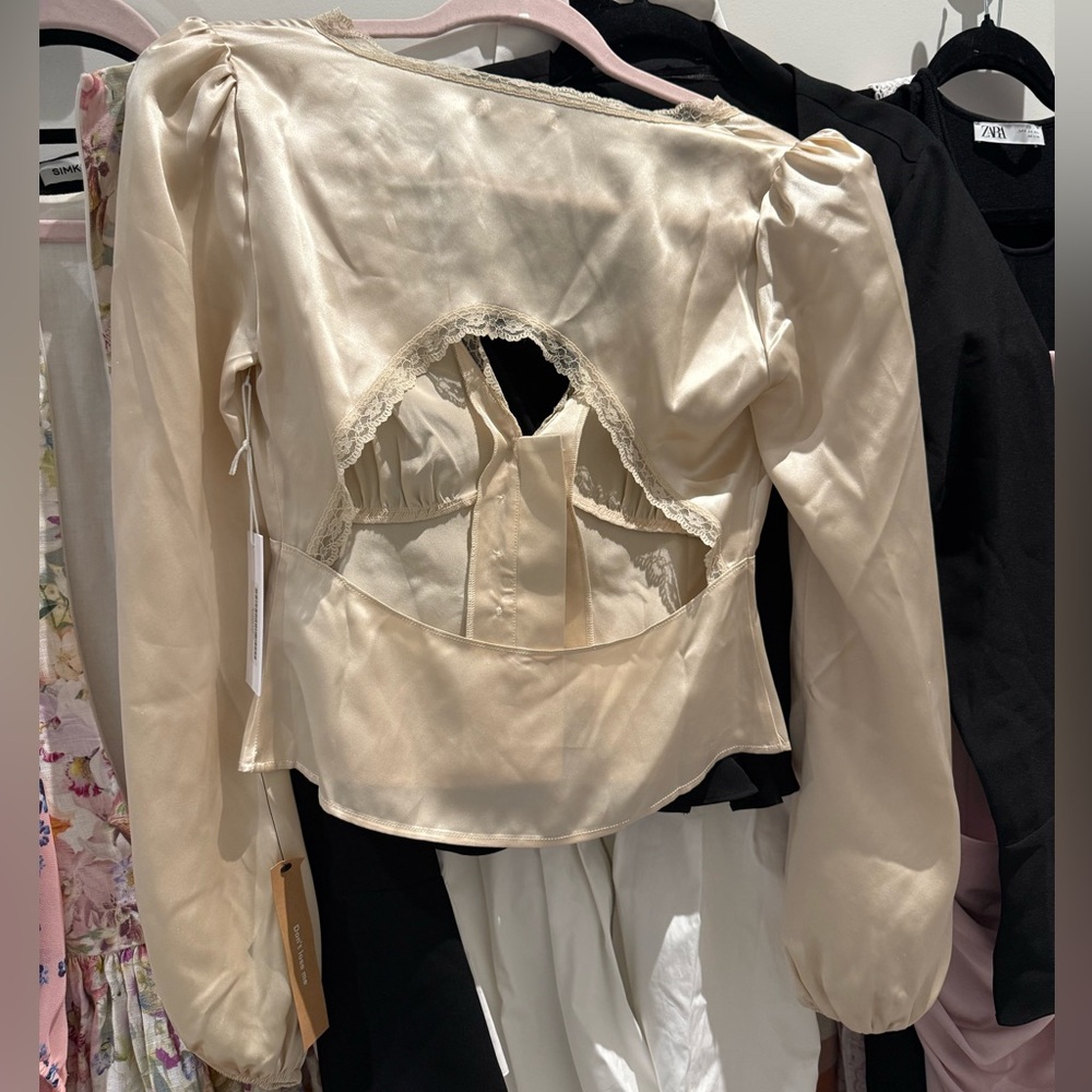 Reformation Rosen Silk Top - Picture 4 of 4
